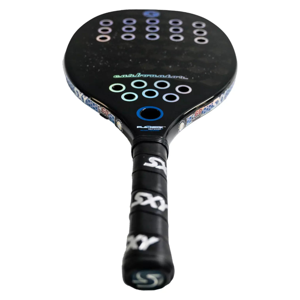 A Sexy CARBONATOR TRIAXIAL Beach Tennis Paddle, shop for at "iamracketsports.com", Miami shop.