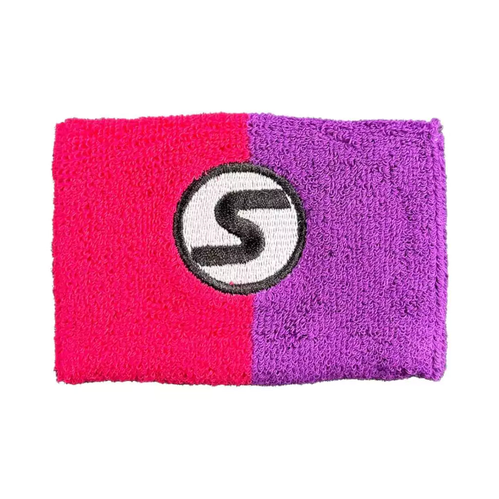 A pink and fushia Sexy Brand SXY® PRO SERIES ALL-SPORT small Wristband, find at iamBeachTennis.com Miami store.