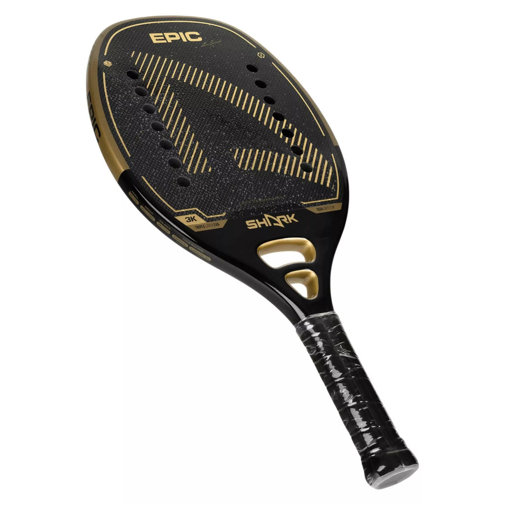 Shark Epic 2026 Luca Cramarossa beach tennis racket – iamBeachTennis