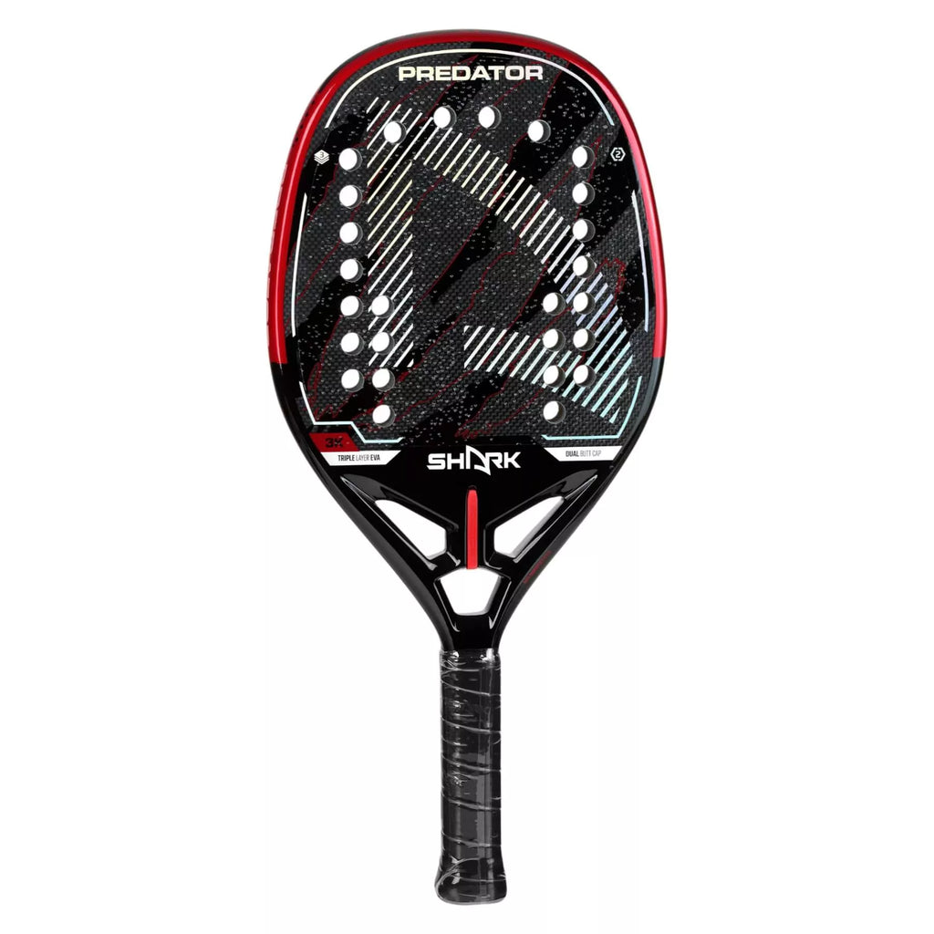 Invader Tennis Racket Shark PREDATOR 2026 Beach Tennis Racket β iamBeachTennis