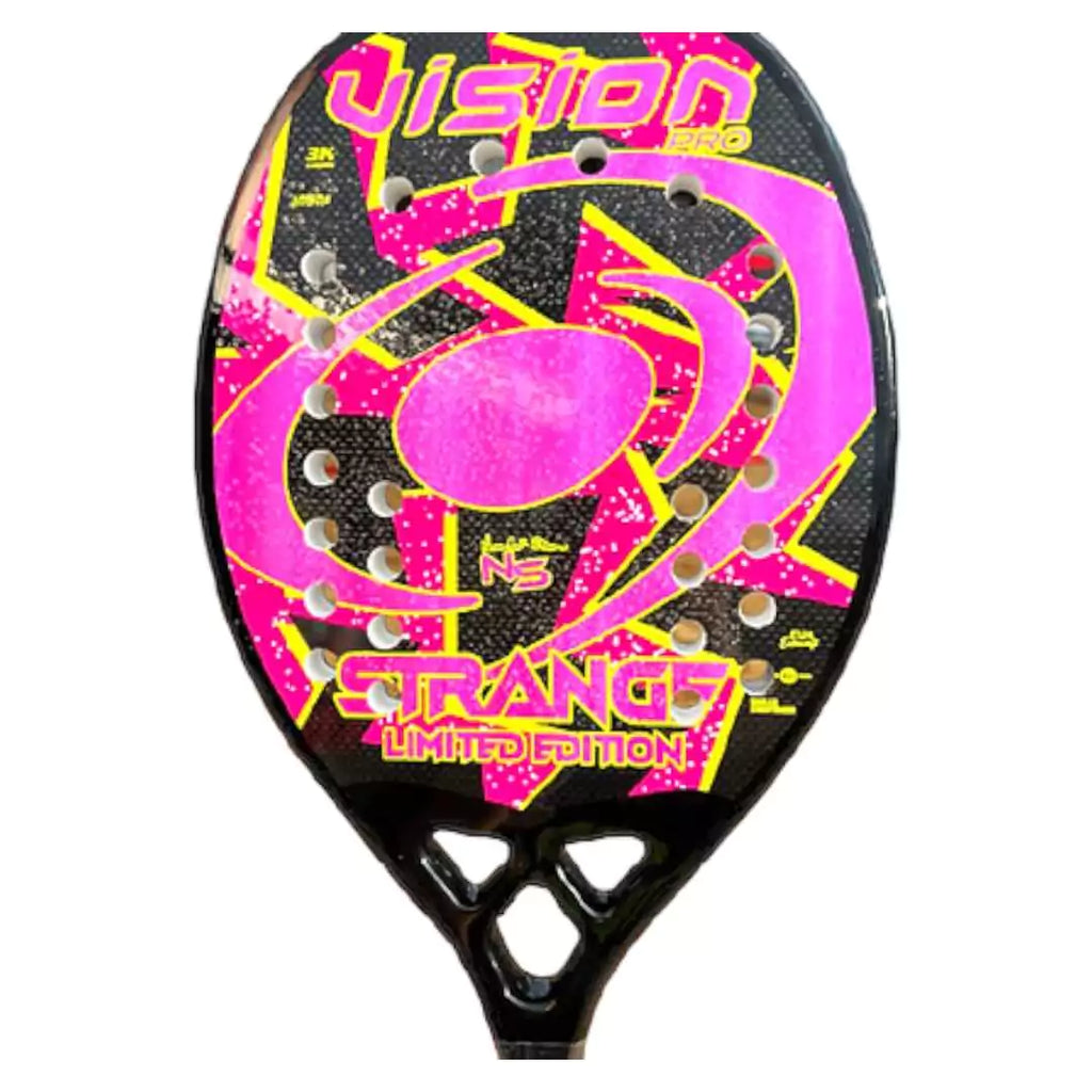 Vision Pro STRANGE LTD EDITION Beach Tennis Paddle Racquet – iamBeachTennis