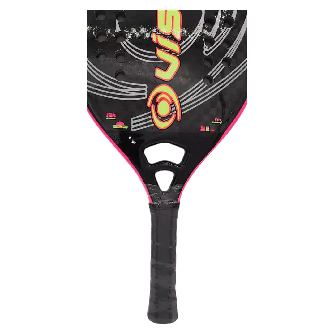 Racchetta Da Beach Tennis Revolution Infinity Gold 2023 | Carbonio 3K | Peso 340 G | Con Custodia