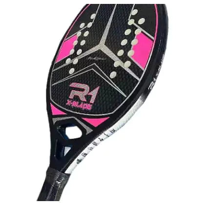 A Rakkettone R1 X-BLADE 2024 Professional Beach Tennis Paddle, available at iambeachtennis.com.
