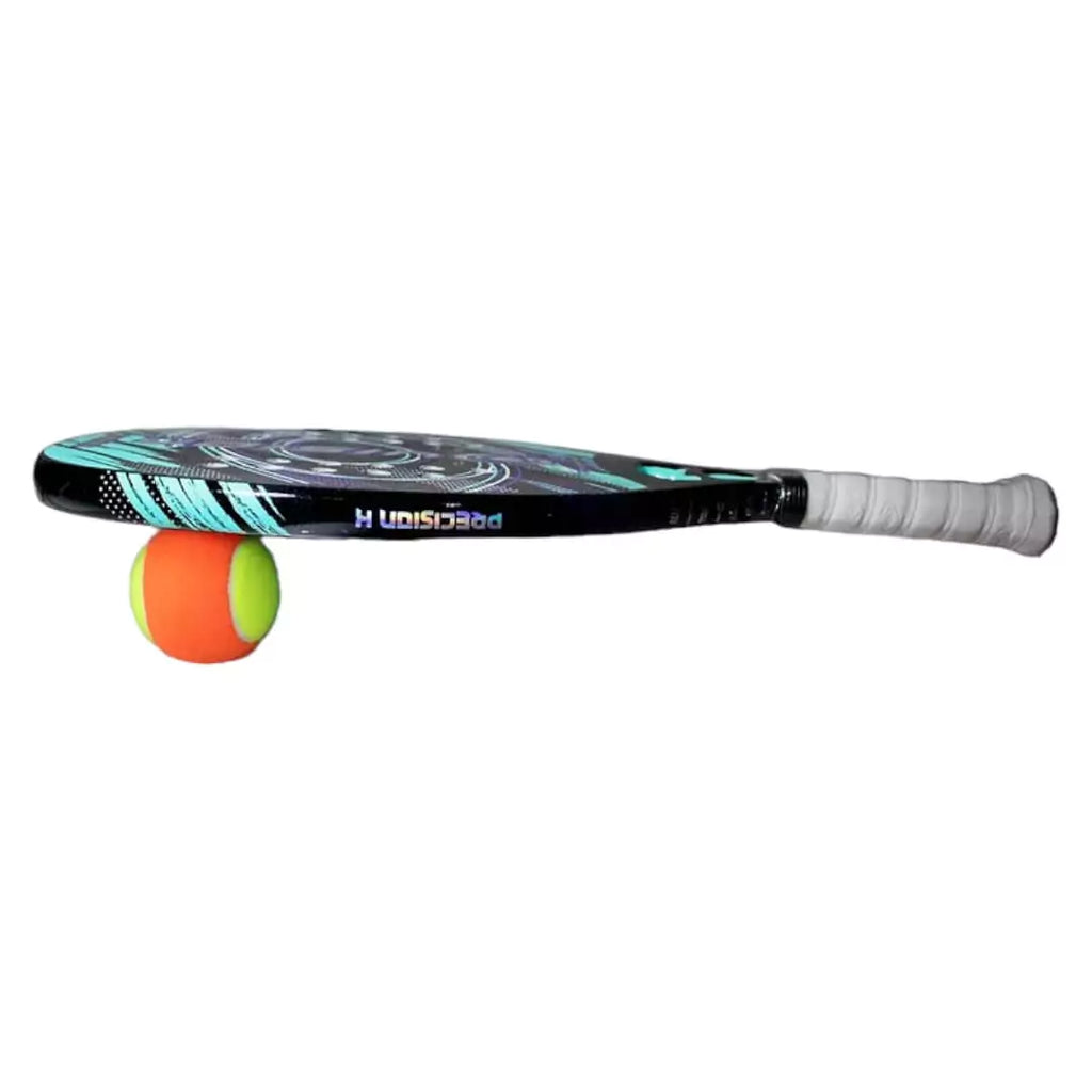 A Vision Pro PRECISION K 2024 Beach Tennis Paddle and ball. Shop Vision Pro at iamRacketSports.com online store.