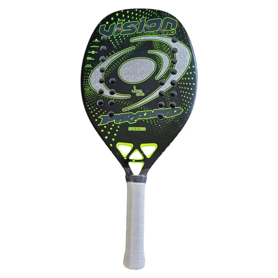 Padel Racket Pyramid Vision Pro PYRAMID 2024 Beach Tennis Paddle – iamBeachTennis