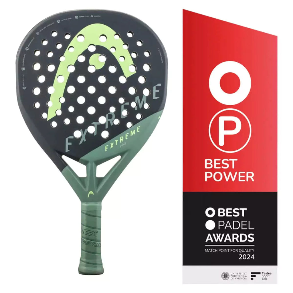 A Head Extreme Pro Padel Racket. Available from "iamRacketSports.com".