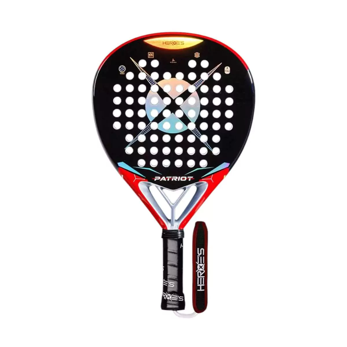 Heroes PATRIOT HYPER 2025 Padel Racket – iamBeachTennis