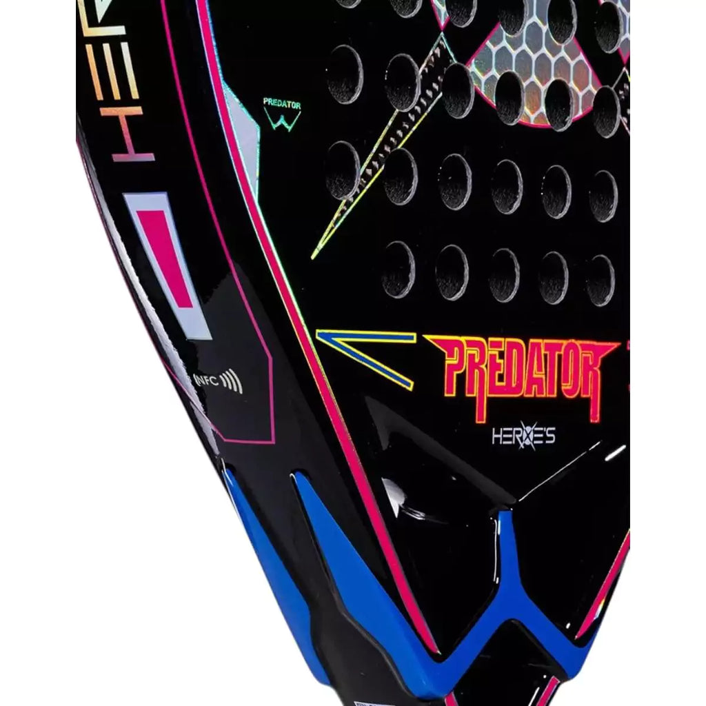 A Heroes PREDATOR PWR Emily Stellato 2025 Padel Racket. Purchase from iampadeltennis.com, online and instore shop.