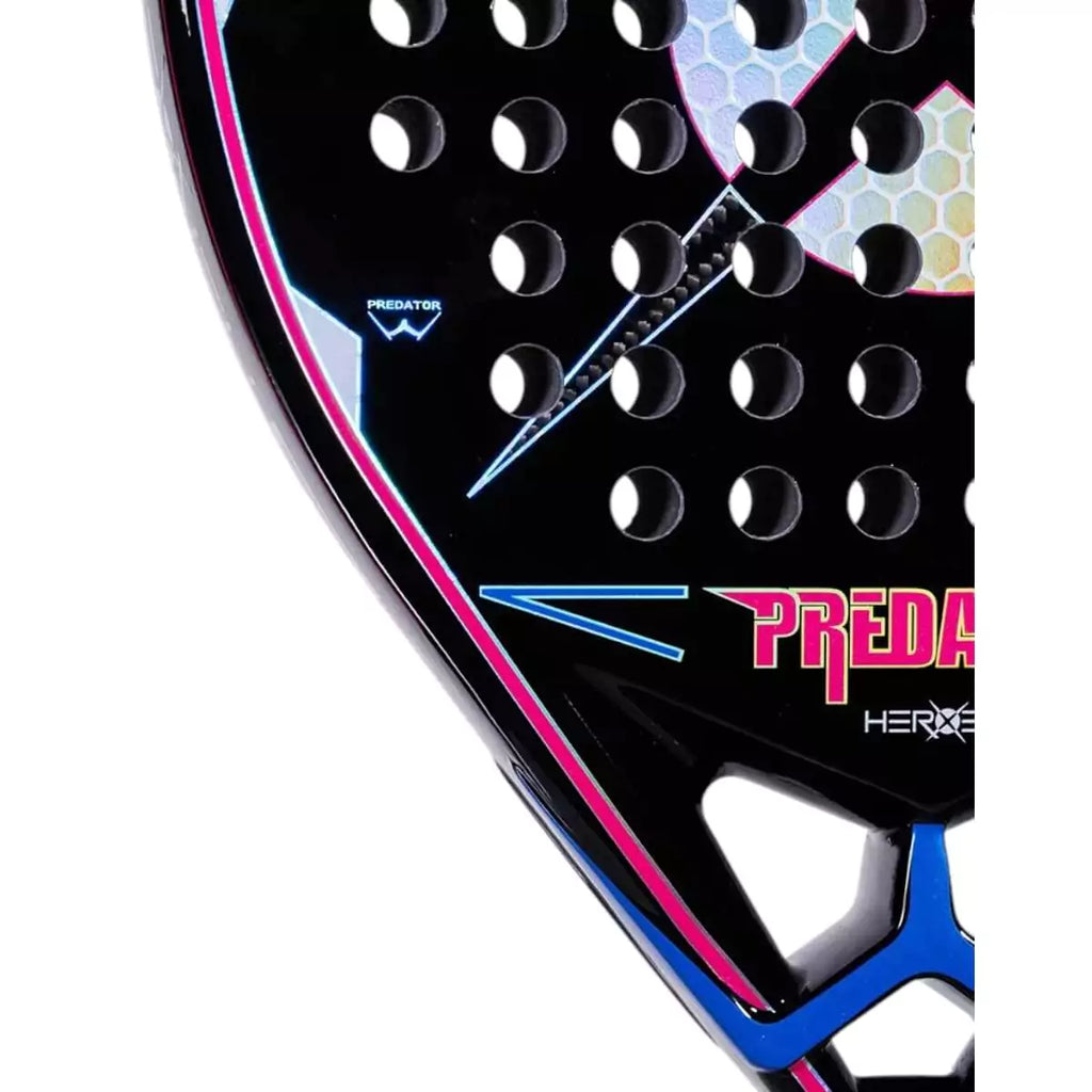 A Heroes PREDATOR PWR Emily Stellato 2025 Padel Racket. Purchase from iampadeltennis.com, online and instore shop.