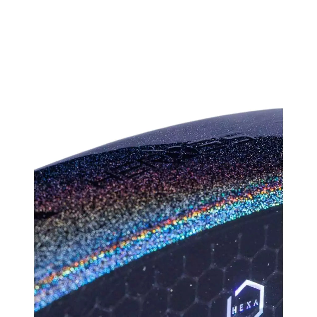 Top edge of a Heroes RS1 2025 Padel Racket. Purchase from iampadeltennis.com, online and instore shop.
