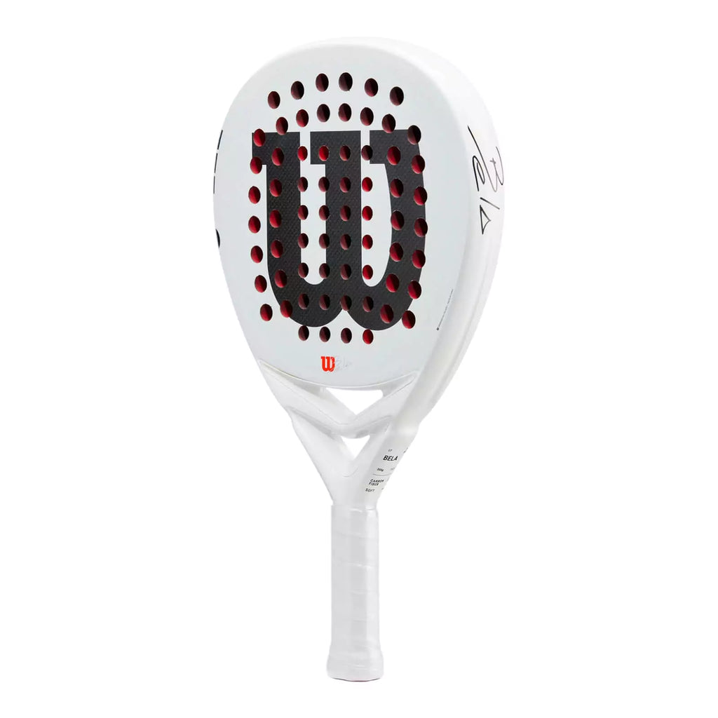 A Wilson Bela LT V2.5 Padel Racket,
available from "iamRacketSports.com", online and in store, world wide shipping.

