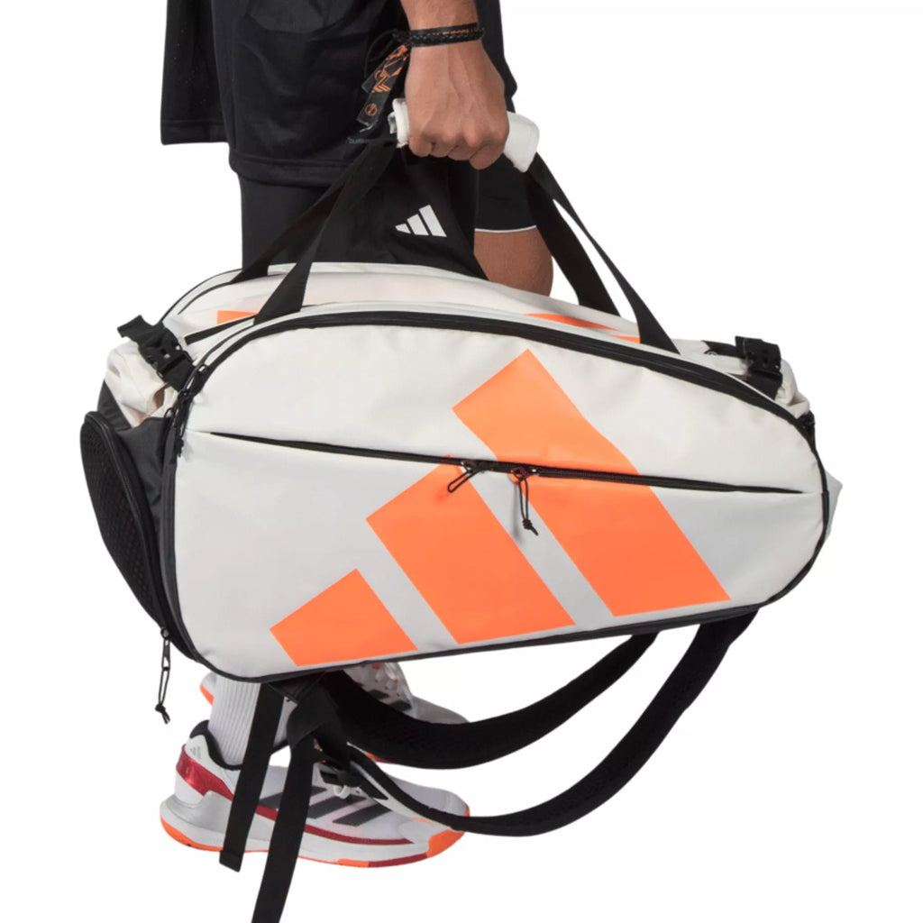 Adidas MULTIGAME OFF WHITE 2026 RACKET BAG – iamBeachTennis