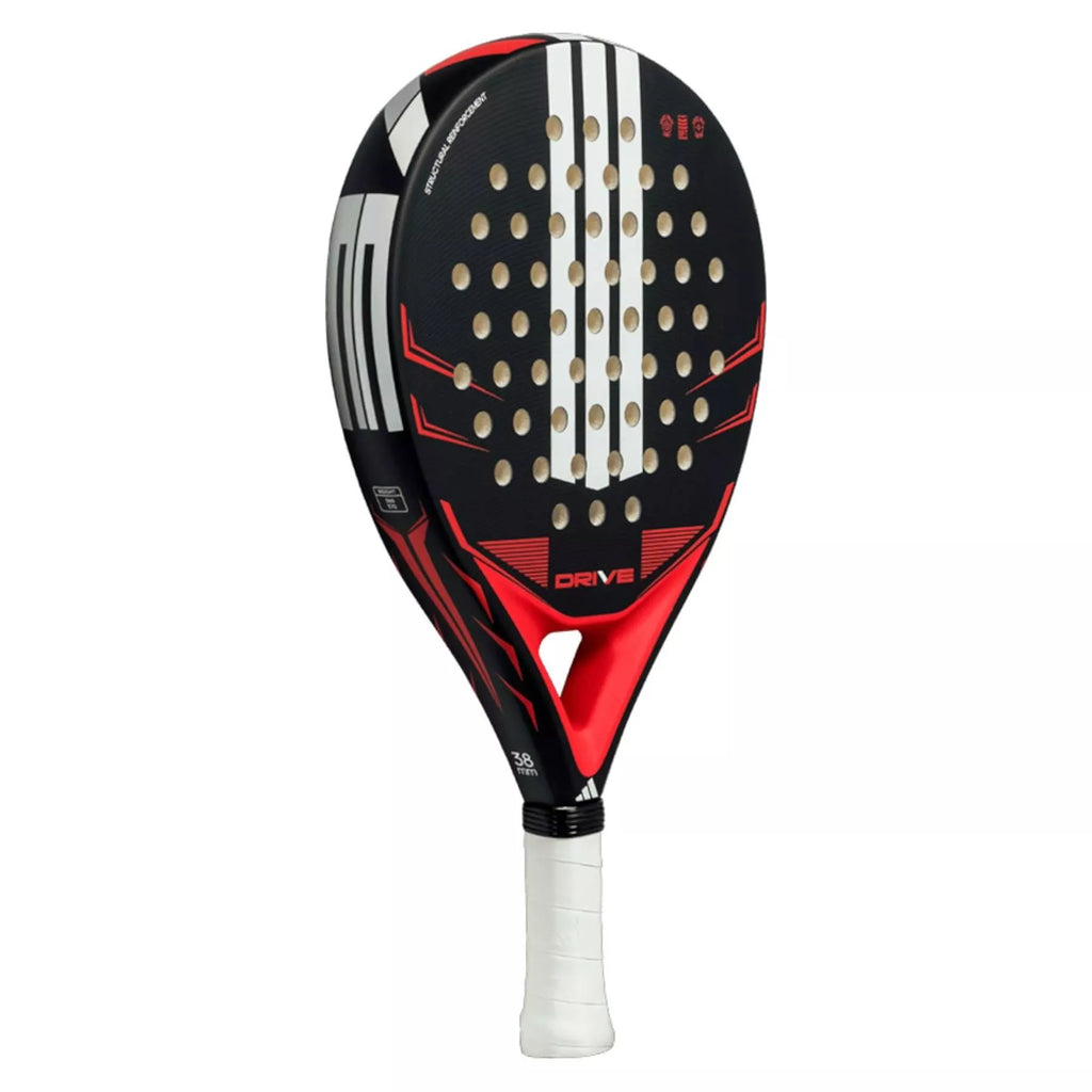 A Adidas DRIVE BLACK 2026 Padel Racket, available from IamRacketsports.com, online and in-store, Miami USA, worldwide shipping.