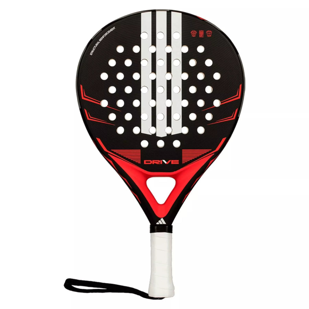 A Adidas DRIVE BLACK 2026 Padel Racket, available from IamRacketsports.com, online and in-store, Miami USA, worldwide shipping.