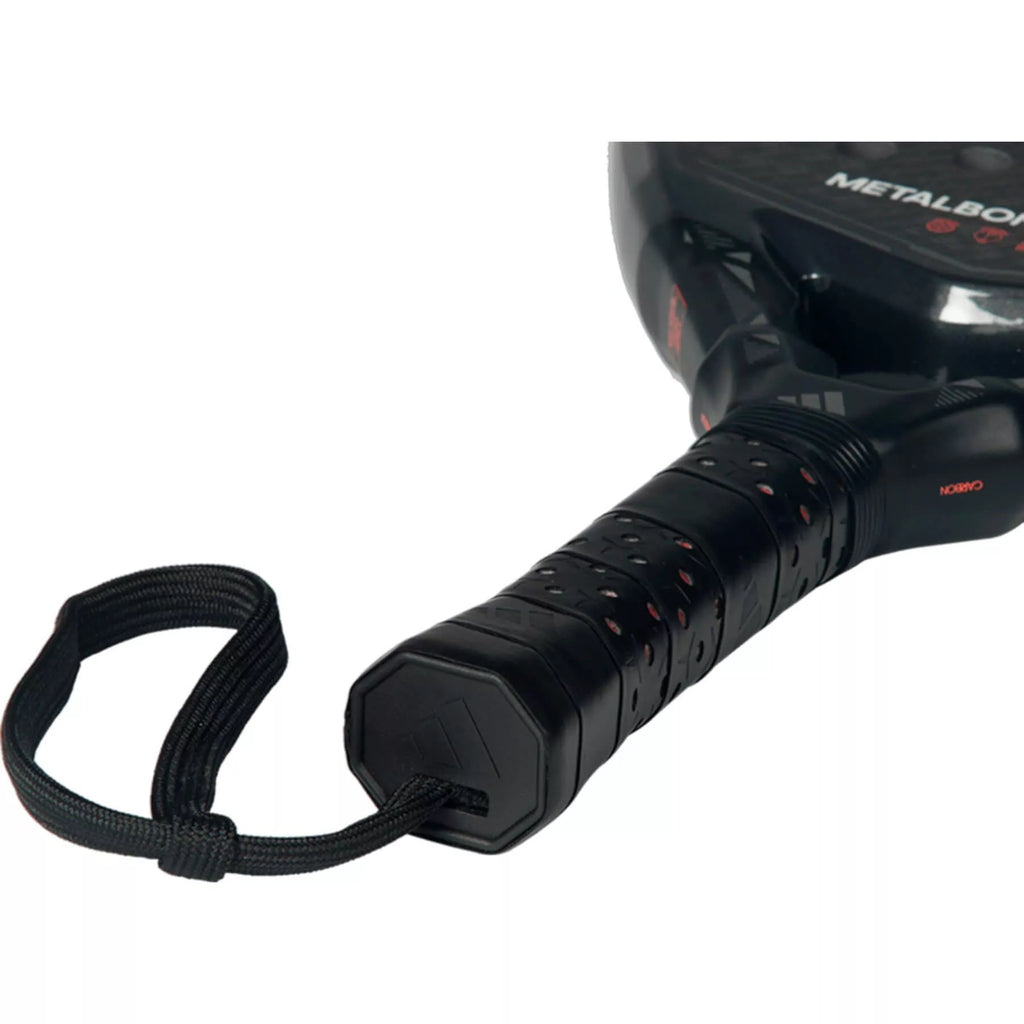 Racket hanle of a Adidas METALBONE CARBON 2026 Padel Racket, available from IamRacketsports.com, online and in-store, Miami USA, worldwide shipping.