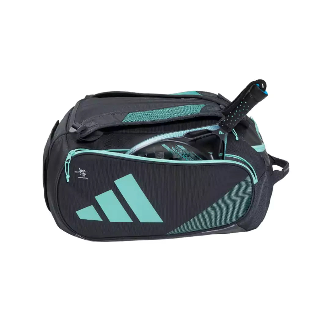 Adidas Three Racket Bag Adidas RACQUET BAG TOUR 3.3 Anthracite – iamBeachTennis
