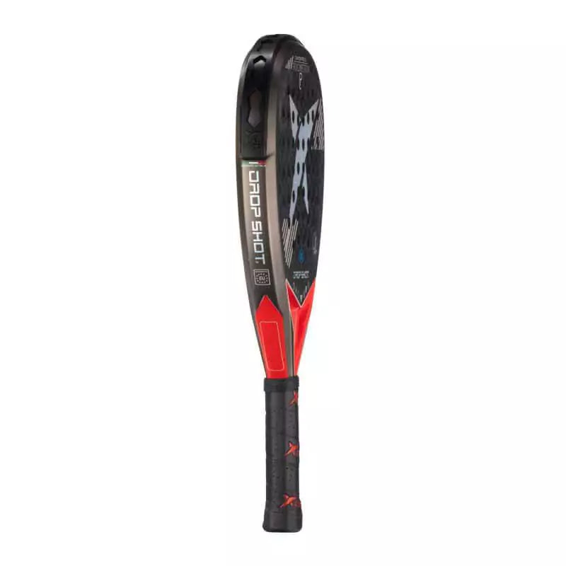 A right facing rotated   Drop Shot CANYON PRO 2.0 2024 Padel Racket, in store at IamRacketSports.com.