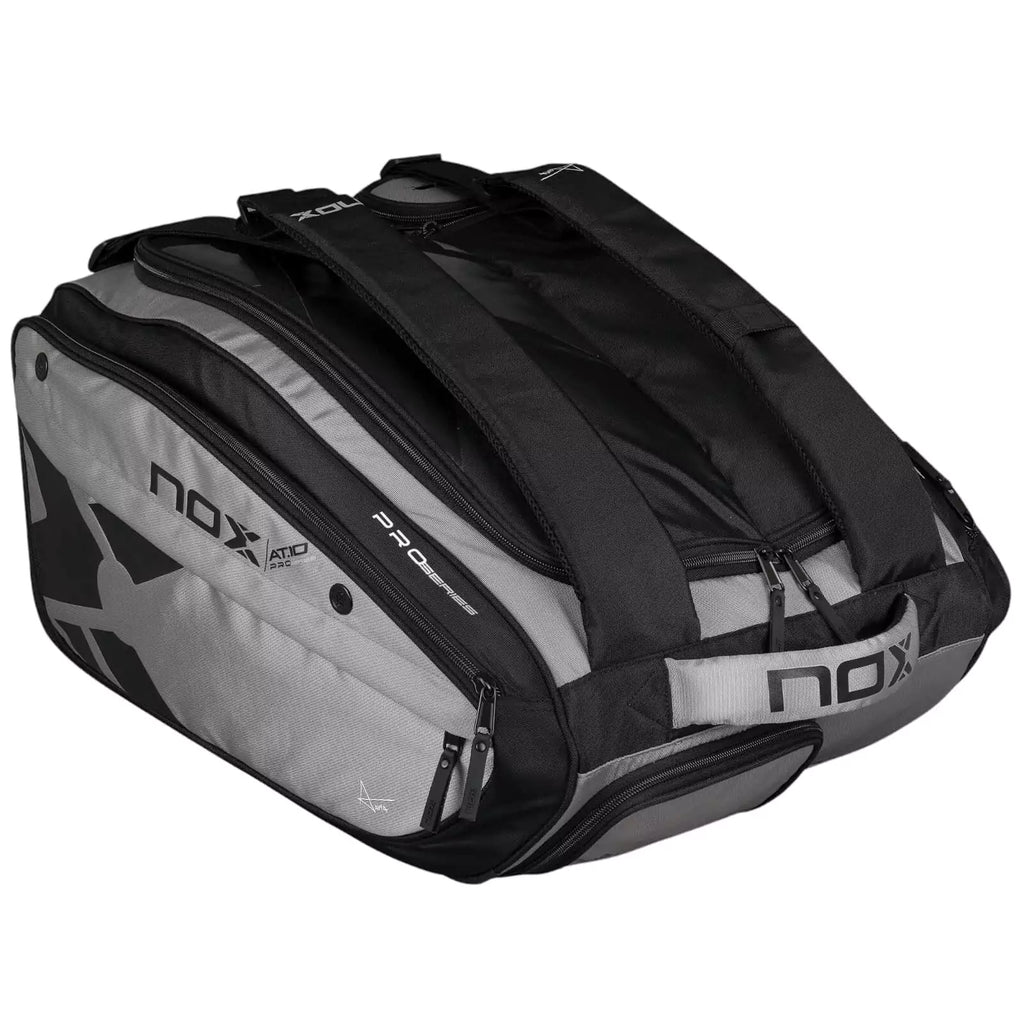 A Nox AT10 COMPETITION XL COMPACT 2024 Racket bag, available from "iamracketsports.com", Miami shop.
