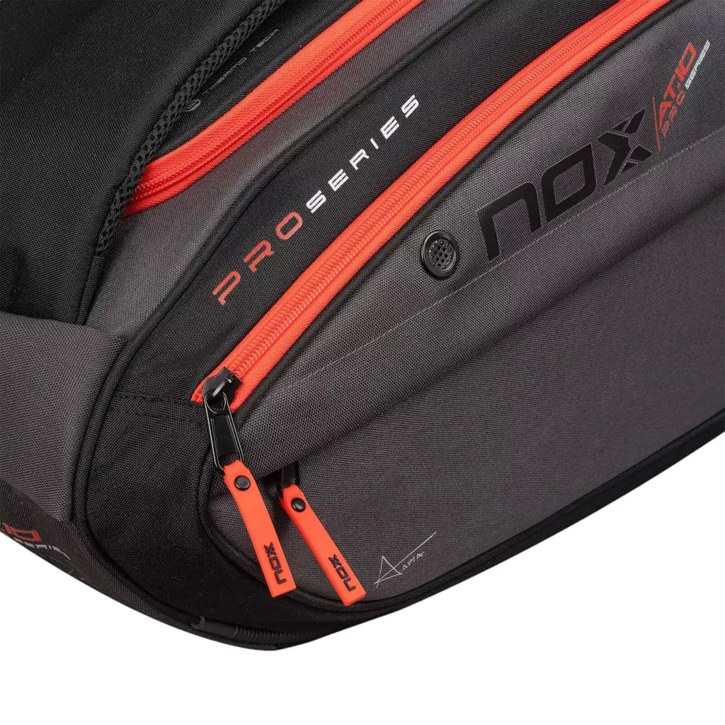 A Nox Agustín Tapia AT10 COMPETITION XXL 2024 Racket bag, purchase from "iamracketsports.com", Miami shop.
