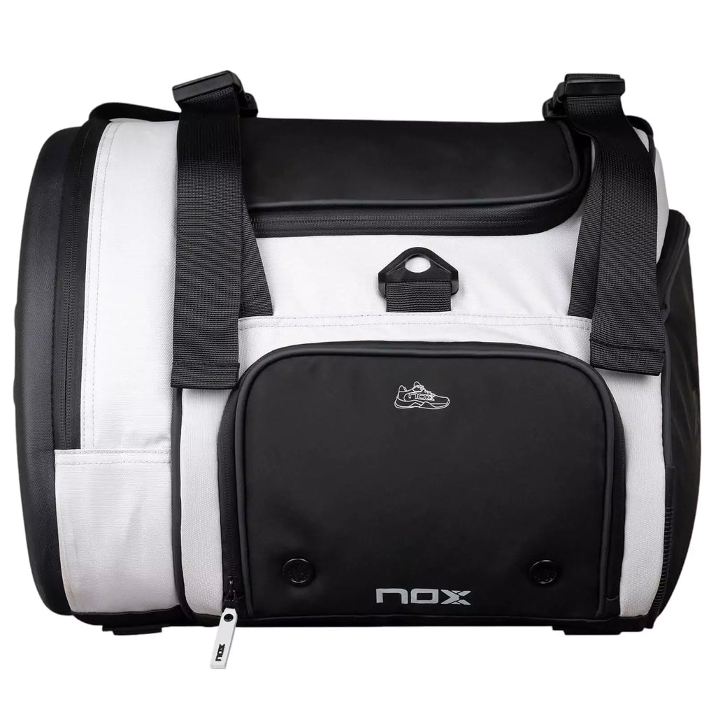 A Nox LUXURY MASTER Padel Racket Bag, purchase from "iamracketsports.com", Miami shop.