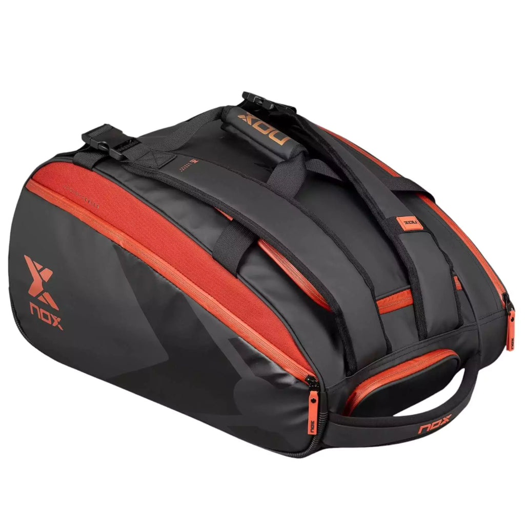 A Nox LUXURY OPEN SERIES Padel Racket Bag, purchase from "iamracketsports.com", Miami shop.