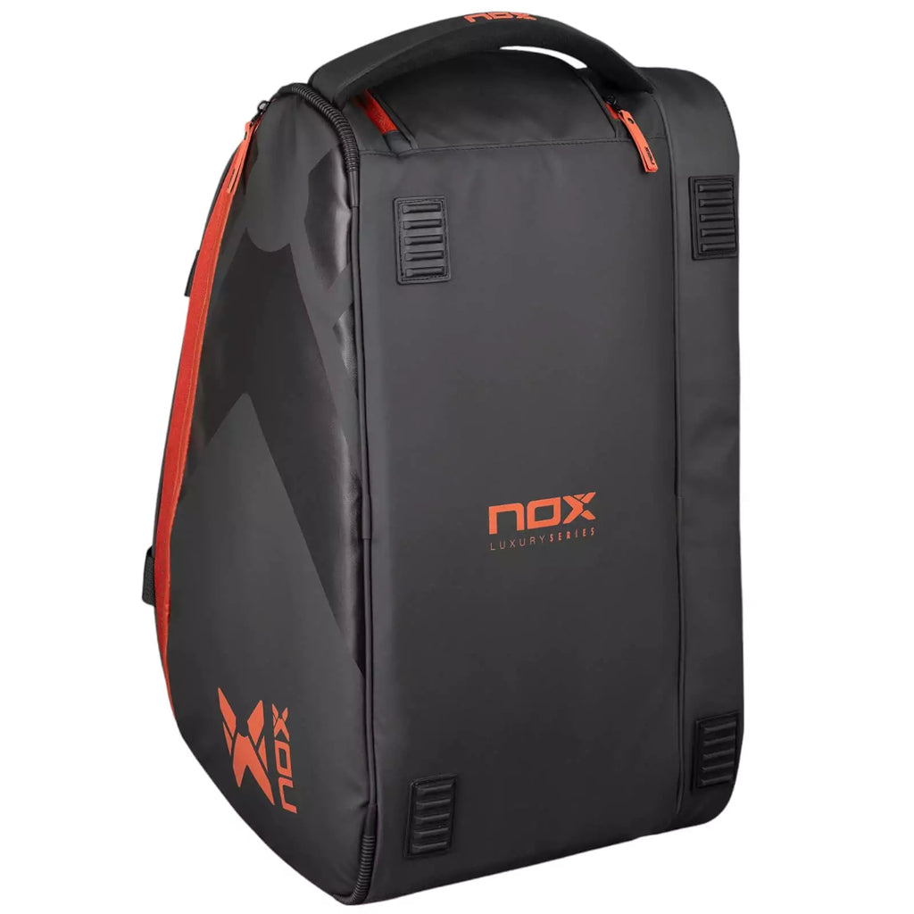 A Nox LUXURY OPEN SERIES Padel Racket Bag, purchase from "iamracketsports.com", Miami shop.