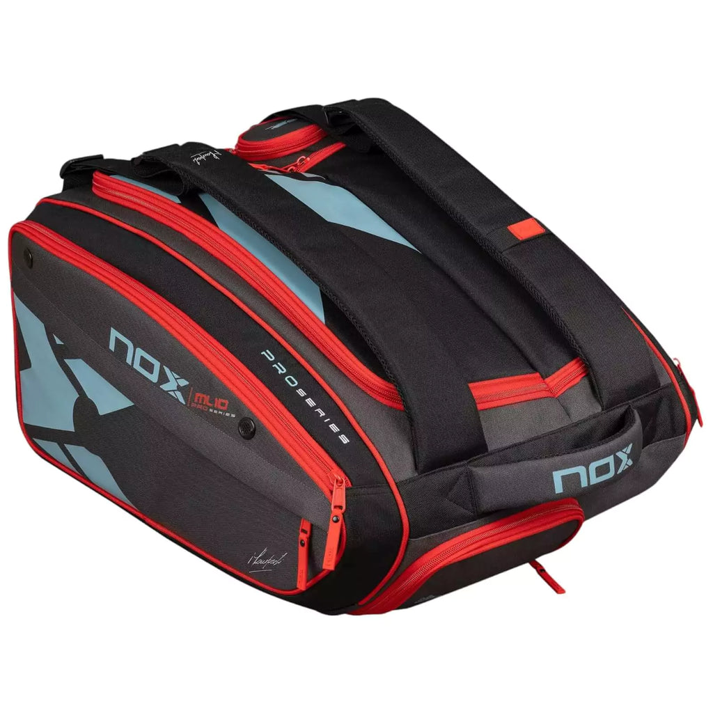 A Nox ML10 COMPETITION XL COMPACT 2024 Racket bag, available from "iamracketsports.com", Miami shop.
