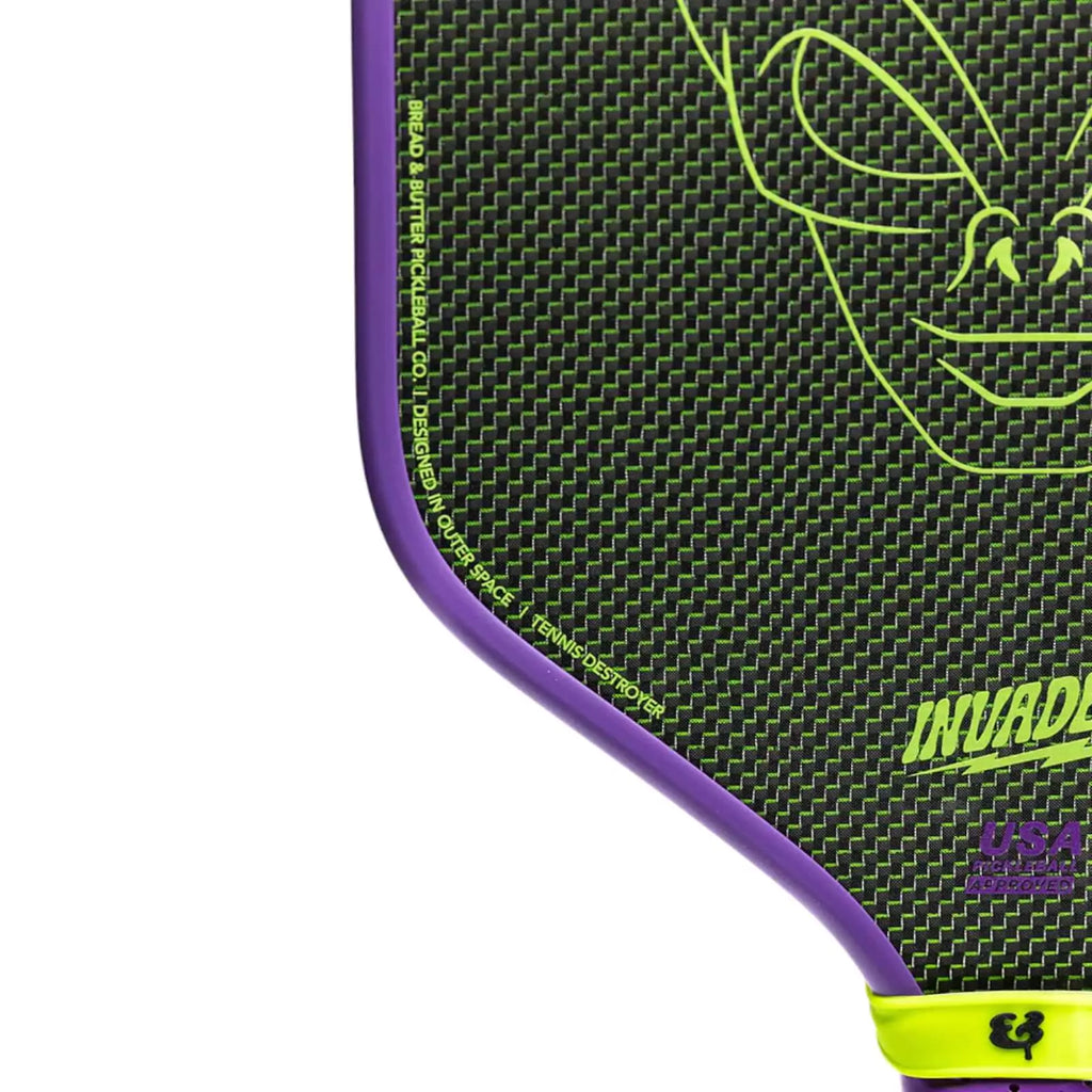 Invader Tennis Racket Bread & Butter THE INVADER 16mm Pickleball Paddle β iamBeachTennis