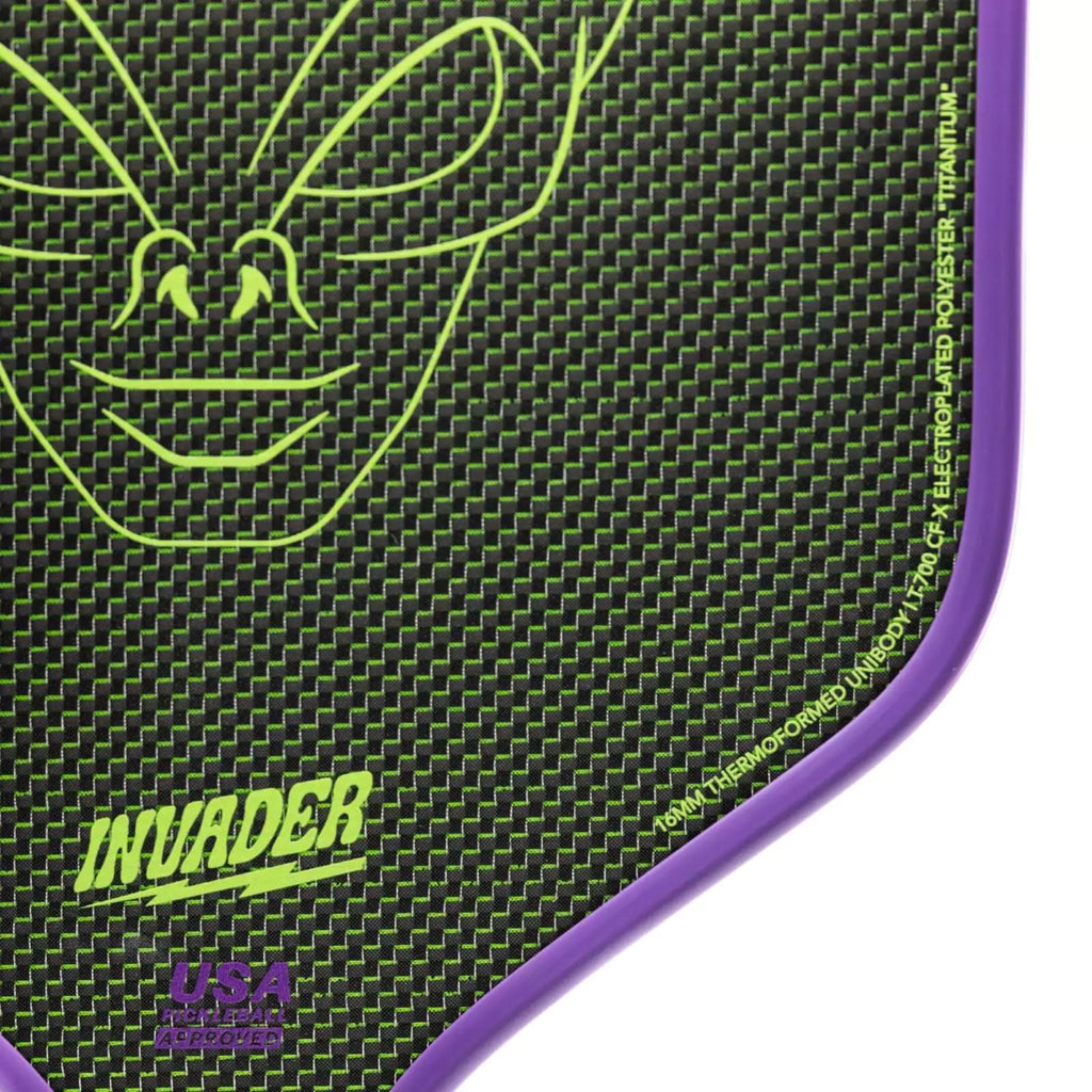 Invader Tennis Racket Bread & Butter THE INVADER 16mm Pickleball Paddle β iamBeachTennis