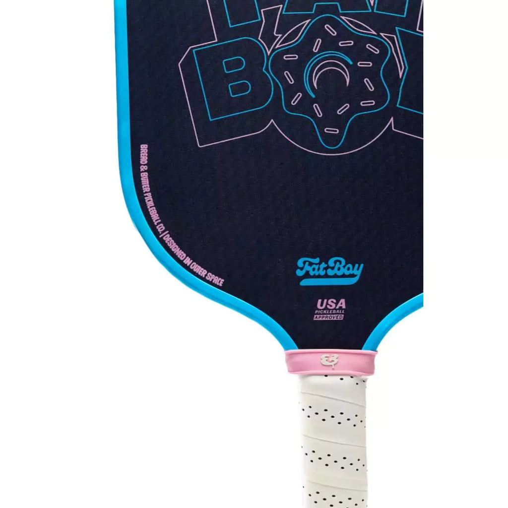 A Bread & Butter THE FAT BOY 16mm 2024 Pickleball Paddle,
available from iam-pickleball.com.