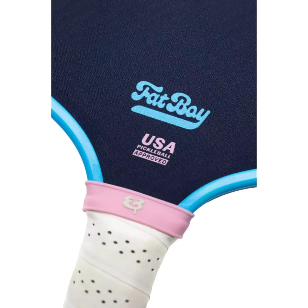 The heart of a Bread & Butter THE FAT BOY 16mm 2024 Pickleball Paddle,
available from iam-pickleball.com.