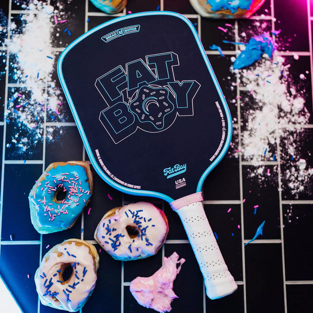 A Bread & Butter THE FAT BOY 16mm 2024 Pickleball Paddle,
available from iam-pickleball.com.