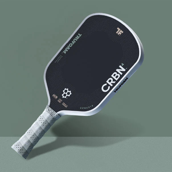 A CRBN⁴ TruForm GENESIS HYBRID AEROCURVE Pickleball Paddle, purchase from iamRacketSports.com.