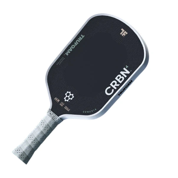 A CRBN⁴ TruForm GENESIS HYBRID AEROCURVE Pickleball Paddle, purchase from iamRacketSports.com.