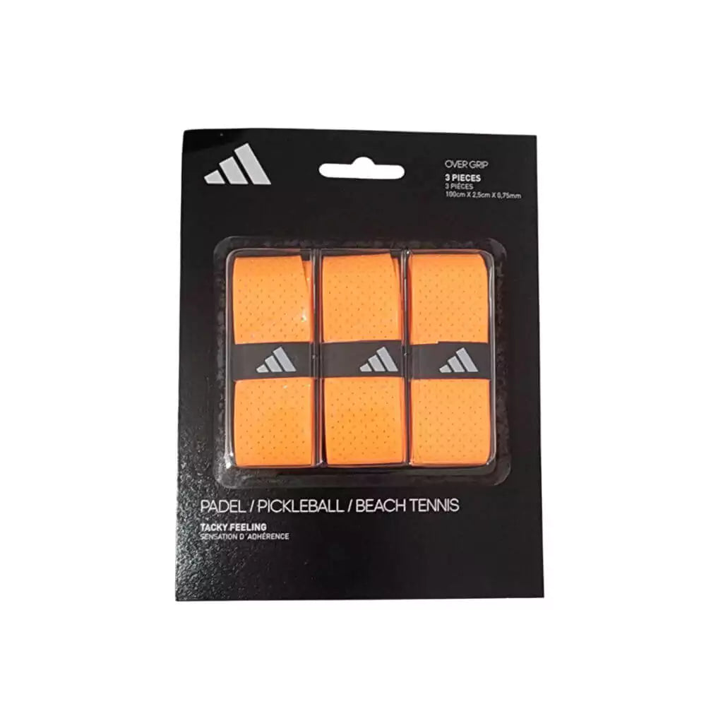Shop "Adidas" at "iambeachtennis" a online boutique depot store - Adidas Brand - Adidas  Racket Overgrips, 3 pack in Orange