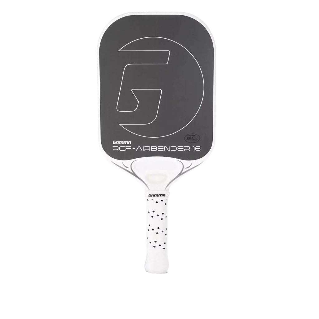 A
Gamma AIRBENDER Elongated Pickelball Paddle,
shop for at iamBeachTennis miami shop.