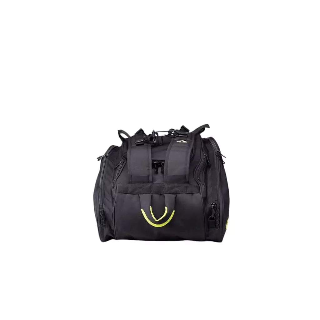 SPORT: PICKLEBALL. Shop sports bags at iamRacketSports Colisium Store. Bag end profile of the  mid size 900D Tetron Fabric Gearbox CORE COLLECTION ALLY Bag.