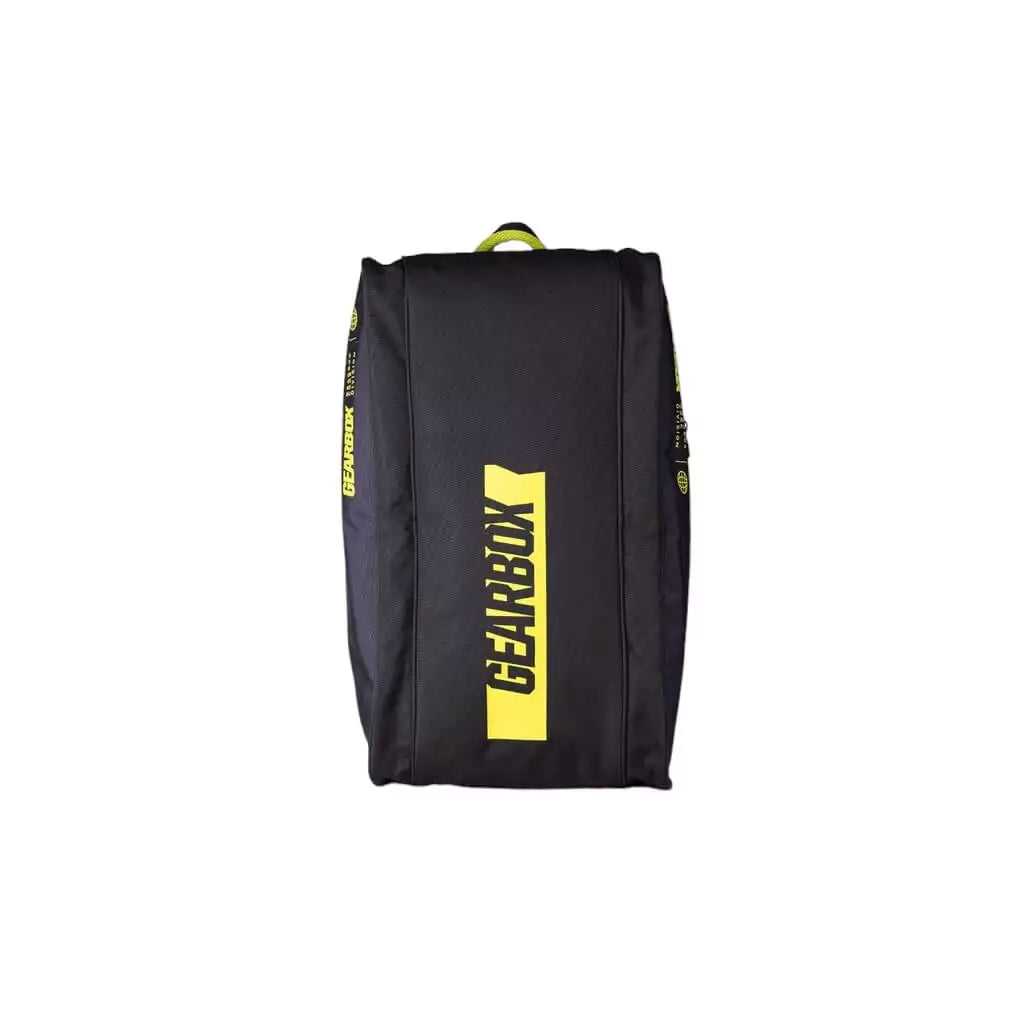 SPORT: PICKLEBALL. Shop GearBox bags at "iamPickleball.Store". Front profile of  large 900D Tetron Fabric Gearbox CORE COLLECTION CLUB Bag.
