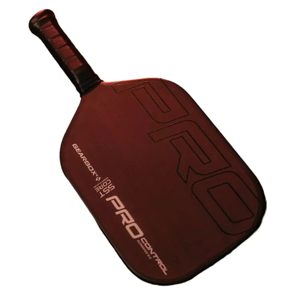 A GearBox PRO CONTROL FUSION Integra™ Pickleball Paddle, available from iamracketsports.com.