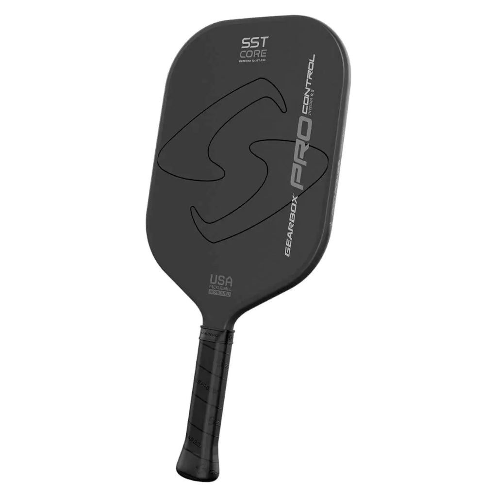 A GearBox PRO CONTROL FUSION Integra™ Pickleball Paddle, available from iamracketsports.com.