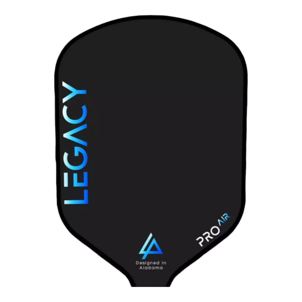 Shop Legacy pickleball paddles at iamRacketSports.com. Racket face of 2023 Legacy Pro Air 16mm Pickleball Paddle/racket for beginner to advanced/professional players.
