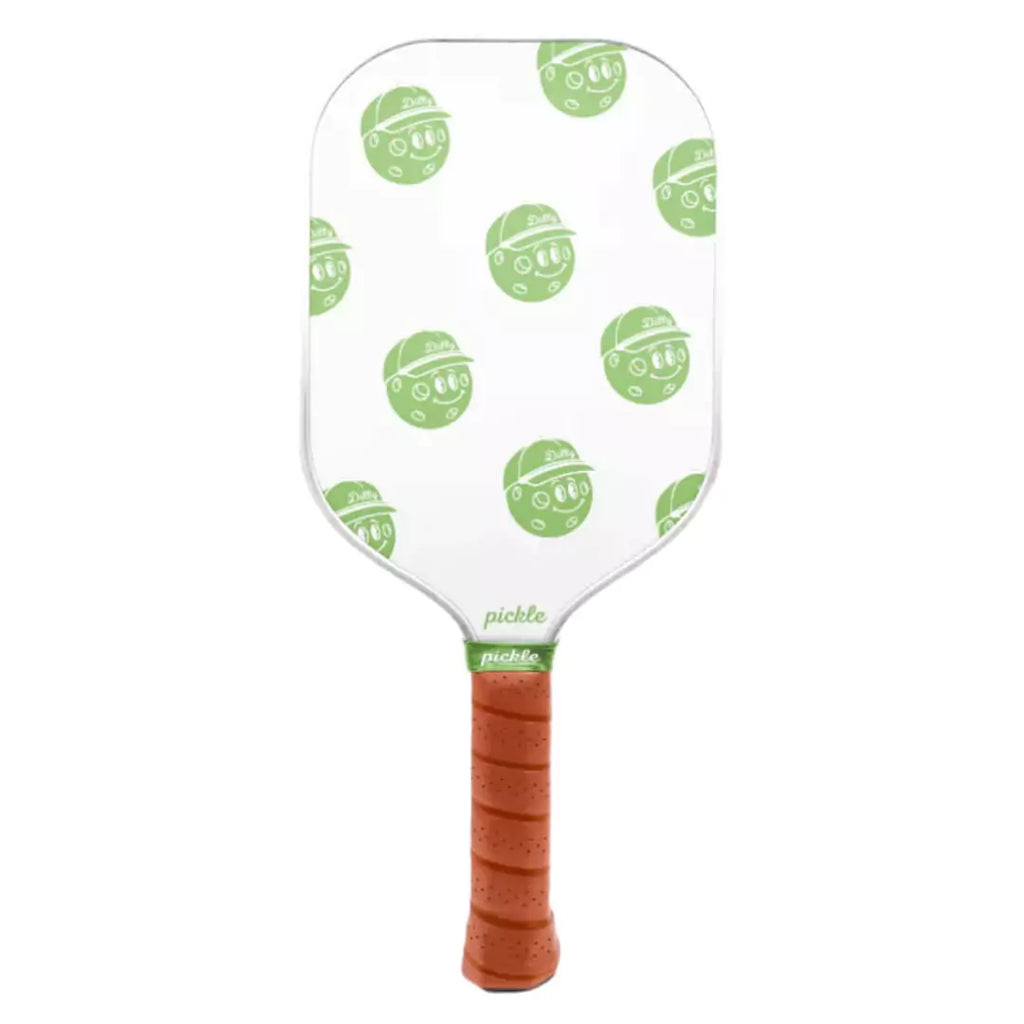 A Toray T700 Raw Carbon Fiber,  Pickle Brand PETITE DILLY Thermoformed Pickleball Paddle, available from iam-Pickleball.com Miami store.