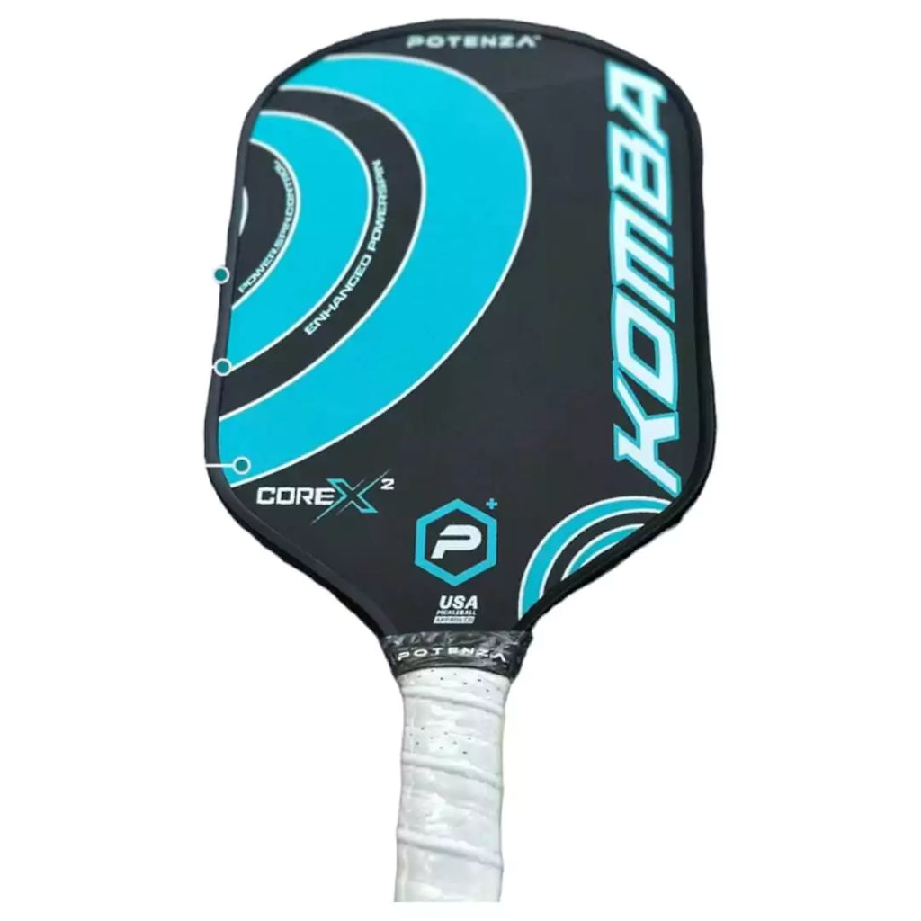 A Potenza KOMBA+CORE*2 Pickleball Paddle, available at iamracketsports.com.