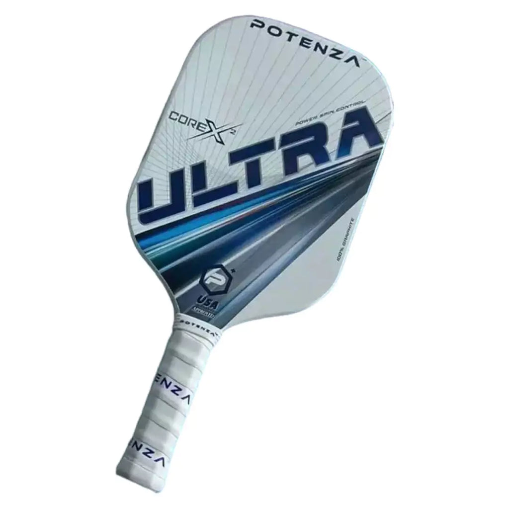 A Potenza ULTRA+ CORE*2 Elongagted Pickleball Paddle, stocked at iamRacketSports.com, warehouse store.