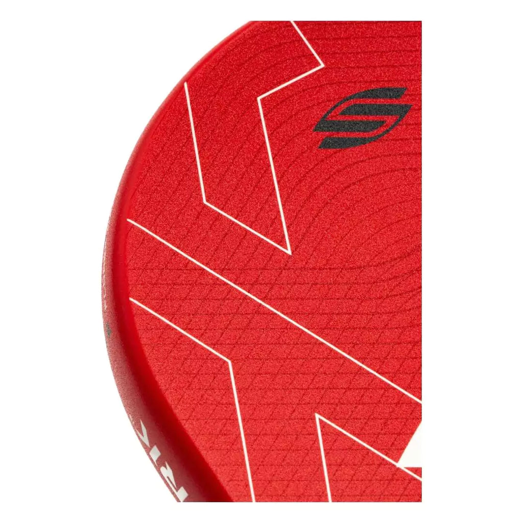 SPORT:PICKLEBALL. Shop Selkirk Sports at "iamracketsports.com" Miami's pickleball center. Partial view of head and paddle surface of the  Selkirk LUXX CONTROL AIR EPIC Pickleball Paddle,  as endorsed by Jack Sock.