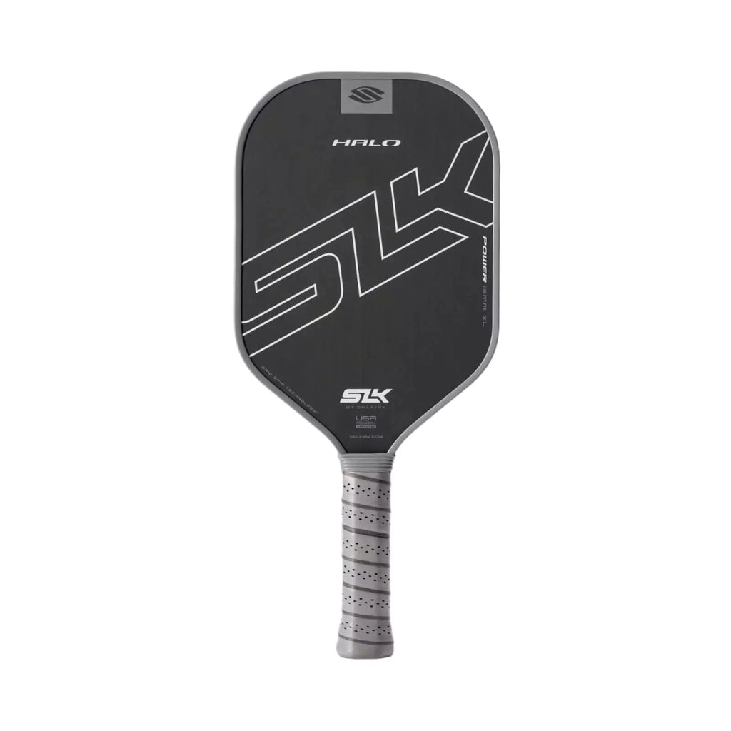 SPORT:PICKLEBALL.
A gray Selkirk SLK HALO POWER MAX Pickleball Paddle. Shop Selkirk Sports at "iamracketsports.com" Miami's pickleball store.
