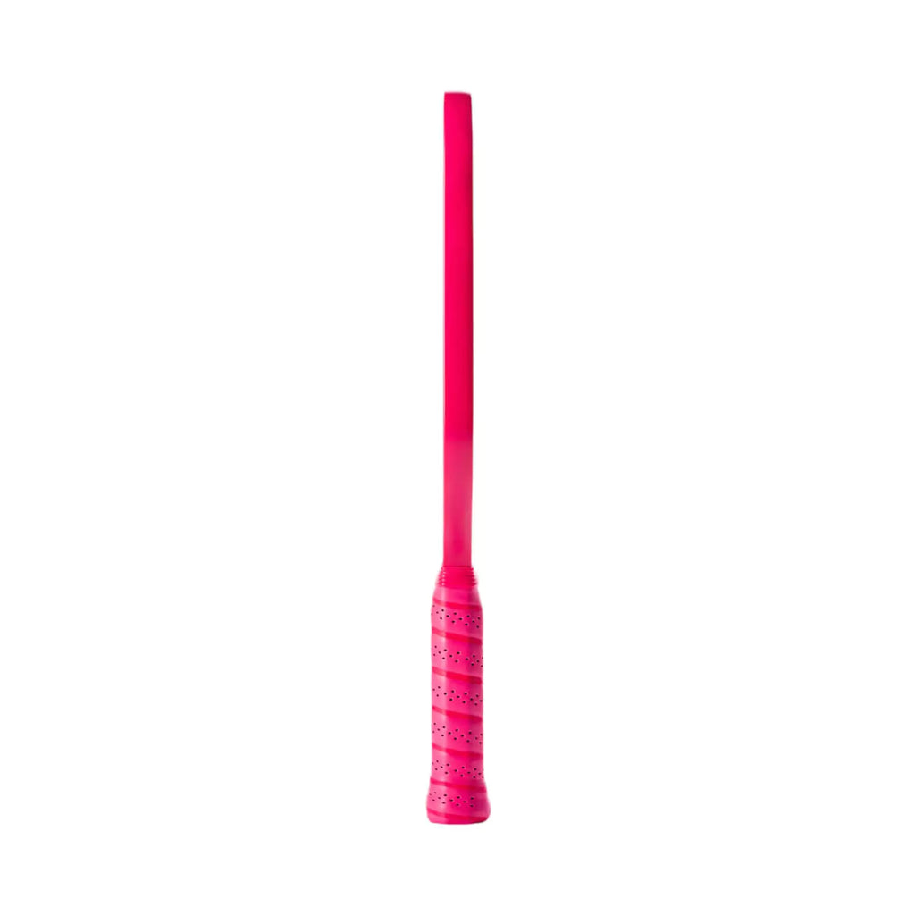 Side profile of a pink Selkirk SLK HALO POWER XL Pickleball Paddle. Shop Selkirk Sports at "iamracketsports.com" Miami's pickleball store.
