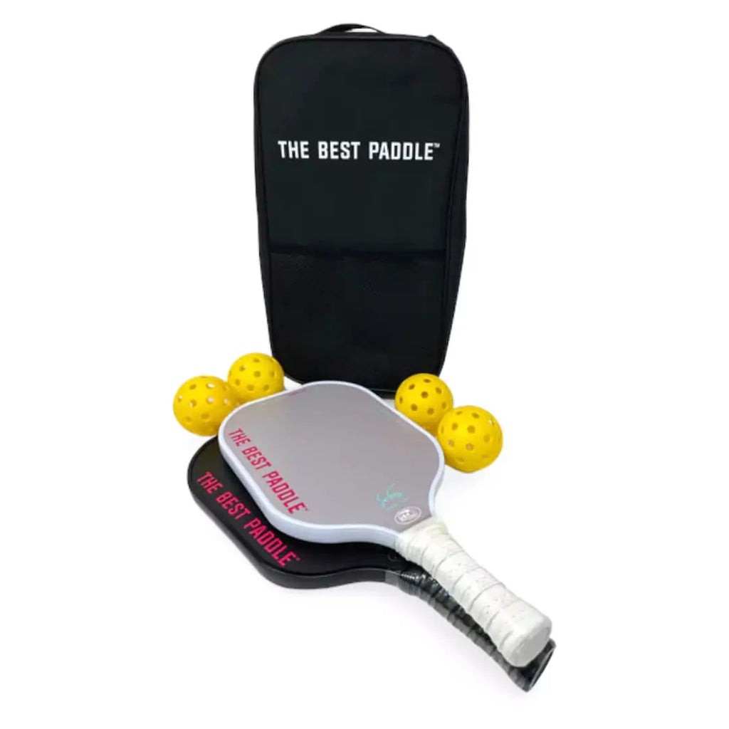 SPORT: PICKLEBALL. Shop at iamracketsports.com for "The Best Paddle". The Best Paddle PICKERBALL PADDLE STARTER KIT, 2 Paddles, 4 Balls, 1 bag.