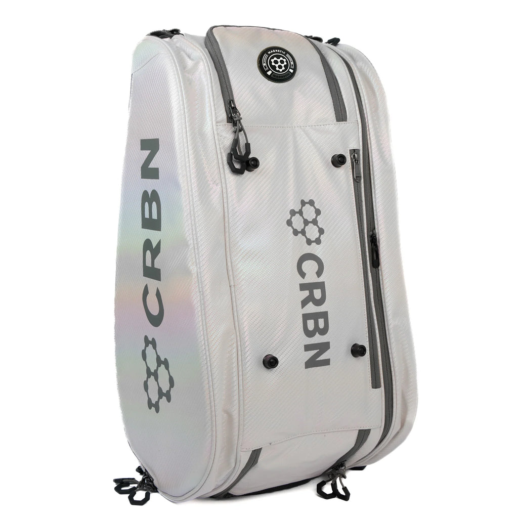 A pearl CRBN Pro Team Tour Bag 2.0,
available from IamRacketsports.com, online and in-store, Miami USA.