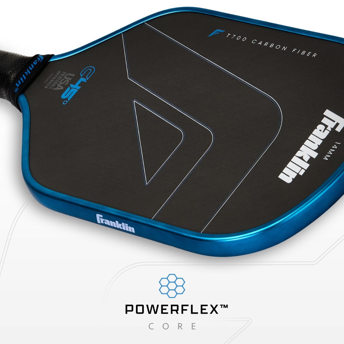 FRANKLIN C45° HYBRID 14mm 2025 Pickleball Paddle – iamBeachTennis